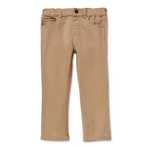 Garanimals Slim Twill Pant Toddler Boy Size 18 Months Khaki Cotton Blend Pull-On - Picture 1 of 4
