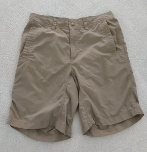 The North Face Shorts Herren Gr. 32 Khaki Flatfront Angeln Wandern Outdoor - Bild 1 von 12