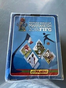 PANINI FOOTGOLF WORLD CUP MARAKESH 2018 Sealed Sticker Box - Picture 1 of 5