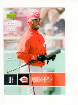 2004 Upper Deck R-Class Ken Griffey Jr (HOF) #25 Cincinnati Reds Free Shipping - Image 1 of 2