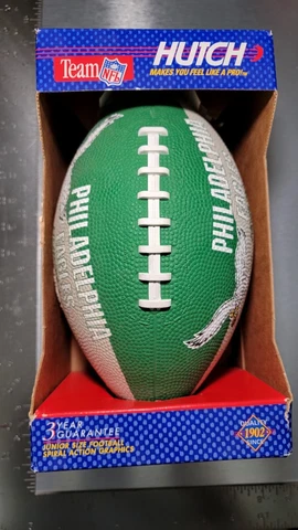 NIB HUTCH PHILADELPHIA EAGLES MEDIUM SIZE FOOTBALL NFL Cover