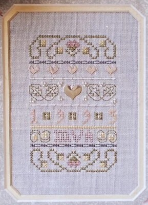 The Drawn Thread Cross Stitch Pattern Sterling Sampler Needlework No Charm - Image 1 of 3
