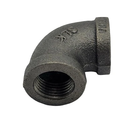 Elbow Black Pipe Female to Female 1/2" 90-Deg by LDR INDUSTRIES, INC - Image 1 of 4