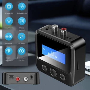 Émetteur récepteur numérique USB Bluetooth 3,5 mm AUX vers RCA adaptateur audio HiFi - Photo 1/12
