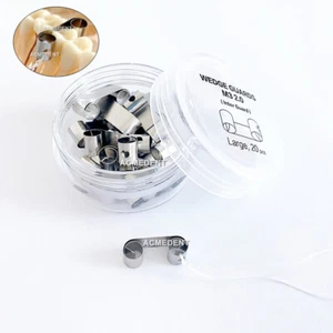 200Pcs Dental Guards Wedge Fender Matrices Wedge Baffle Matrix L-5.5 Inner Guard - Picture 1 of 9
