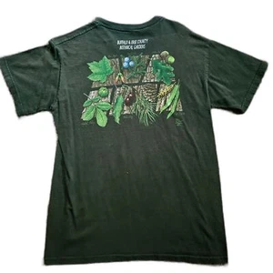 T-shirt grafica 7 specie albero bufalo società botanica verde foresta tg. Sm - Foto 1 di 10