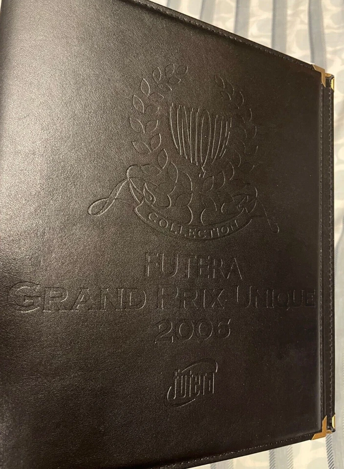2006 Futera Grand Prix Unique F1 Card Binder - NEW!! MEGA RARE!! Limited Edition - image 1 of 4