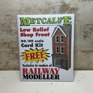 METCALFE LOW RELIEF SHOP FRONT CARD KIT. OO/HO GAUGE KIT - Picture 1 of 2