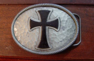 Large Christian Cross Belt Buckle - Picture 1 of 2