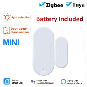 Tuya Zigbee 3.0 Door Window Sensor With Lux Light Detectors Smart Home Control - Picture 1 of 10