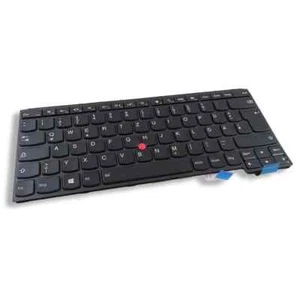 German (DE) Black Backlit (w/Pointstick) Keyboard Assembly - 00HW812 - Picture 1 of 1