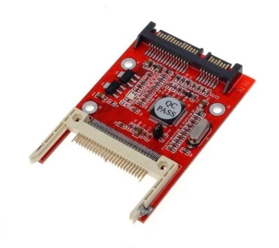 Compact Flash Type I/II CF To 2.5SATA Converter HDD Hard Disk Drive Card Adapter - Image 1 of 3