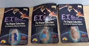 1982 THE ORIGINAL COLLECTIBLES E.T THE EXTRA TERRESTRIAL LOT (3) ALL DIFFERENT - Picture 1 of 4
