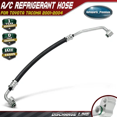 Línea de descarga de aire acondicionado para Toyota Tacoma 2001-2004 V6 3,4 L compresor a condensador Foto 1 de 4