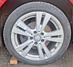 MERCEDES BENZ A200D W176 2013-2018 ALLOY WHEEL 17" INCH 225/45R17 - Picture 1 of 6