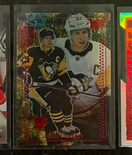 2023-24 UPPER DECK SERIES 1  STAR ZONE RED PARALLEL #SZ-30 SIDNEY CROSBY