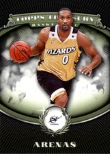 2008-09 Topps Treasury Washington Wizards Basketball Card #40 Gilbert Arenas