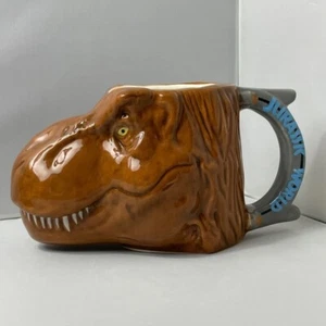 New Jurassic World TRex Dinosaur Mug, Jurassic Park Zak Coffee or Tea Mug - Picture 1 of 6