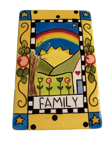 Bird Brain 2004 Ceramic Wall Hanging  Family SKU K0261 Cover