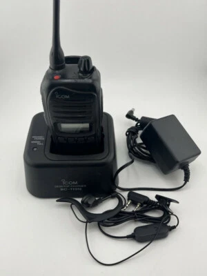 ICOM IC-F4021S TWO-WAY RADIO WITH ICOM BC-119N DESKTOP CHARGER - Image 1 of 4