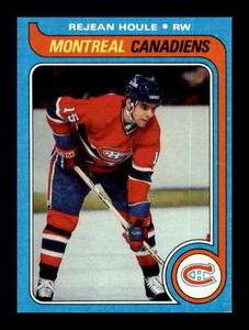 1979-80 Topps Rejean Houle #34 Canadiens Near Mint Set Break
