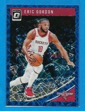 2018-19 Donruss Optic ERIC GORDON Blue Velocity Prizm card ROCKETS