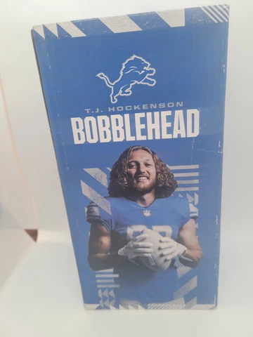 2022 SGA TJ Hockenson Detroit Lions Bobblehead Collectors Edition Cover