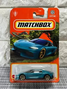 Matchbox 2021 Koenigsegg Gemera 1/100 Blue - Picture 1 of 5