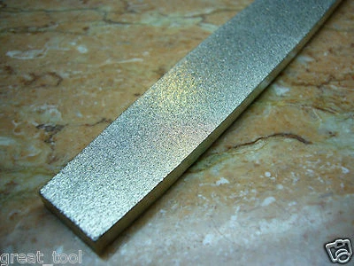 10" inch 250mm long THK Diamond Coated FLAT File Grit 120 medium - image 1 of 3