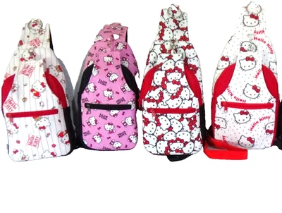 Handmade Retro Sling Bag Hello Kitty for Kids/ Teens/ Adults. 5prints, Specify - Image 1 of 4
