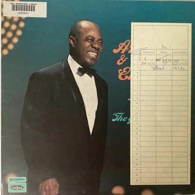 LOUIS ARMSTRONG & DUKE ELLINGTON BBC LP RECORD ‘GREAT REUNION’ (VOGUE) - Image 1 of 4