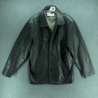 Куртка мужская Joseph Barry Lamb кожа средний размер до XL черная кожа - Изображение 1 из 4