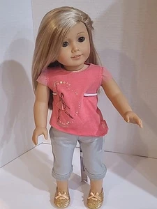 Muñeca Isabelle American Girl del año 2014 con traje Meet. - Imagen 1 de 9