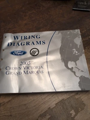 Ford Crown Victoria Mercury Grand Marquis 2005 diagramas de cableado manual de servicio Foto 1 de 2