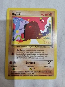 Tarjetas coleccionables Pokémon Diglett Team Rocket Reino Unido Powerseller envío y devolución gratuitos - Imagen 1 de 2