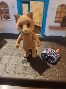 Sylvanian Families Renard Fox Mother Father Adult Figure Vintage Boy Outfit - Picture 1 of 9