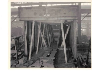 PRR S2 Steam Turbine Locomotive 6-8-6 under Construction VINTAGE PHOTO 10" X 8" - Picture 1 of 1