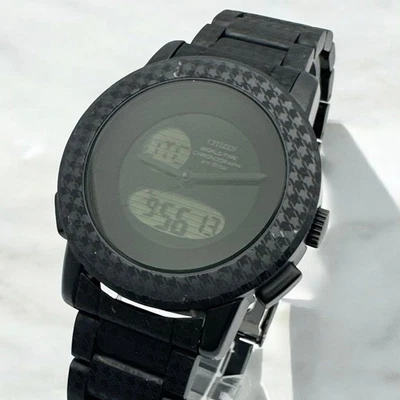 Citizen Attesa 计时码表 Eco Drive 收音机 控制 限量型号 日本 — 第 1/4 张图片