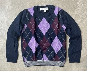 Brooks Brothers Kids Nordic Fair Isle Fleece Sweater Size XS 4-6 Round-Neck - Picture 1 of 5