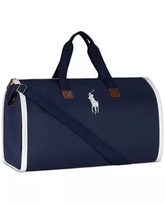 Ralph Lauren Navy/ White Limited Edition Novelty Boston 2-in-1 Bag - Image 1 of 4