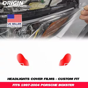 Kit de película sujetador con cubiertas transparentes con faros precortados PPF se adapta a 1997-2004 BOXSTER - Imagen 1 de 5