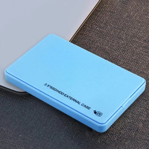 2.5 Inch HDD SSD Enclosure 480Mbps Portable Solid State Drive Box for MacBook PC - Afbeelding 1 van 24