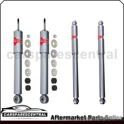 Amortiguadores delanteros traseros para Chevrolet Silverado 2500 KYB 1999 2000 2001 2002 Foto 1 de 4