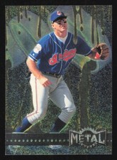 1996 Metal Universe JIM THOME card #54 CLEVELAND INDIANS Baseball