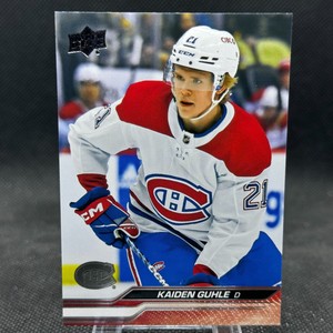2023-24 Upper Deck Series 1 Kaiden Guhle Base Montreal Canadiens #97