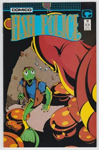 Fish Police issue #12, Comico (1988) 1st pressing, Near Mint - Picture 1 of 2