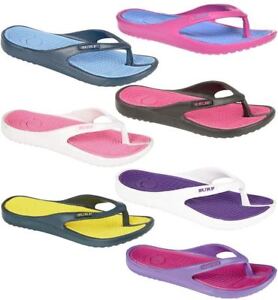 New Ladies Womens Flip Flops beach summer toe post eva Sandals surf girls Shoes 