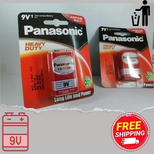 Genuine, long life , power 9V Panasonic Batteries (12-24-48 Batteries) Panasonic - Picture 1 of 2