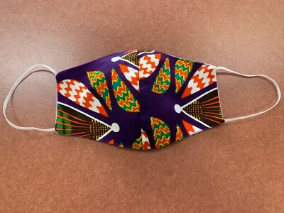 Paisley Woman's Face Mask, Washable, Beautiful, Two Layers Cotton, Colorful, USA - Image 1 of 4