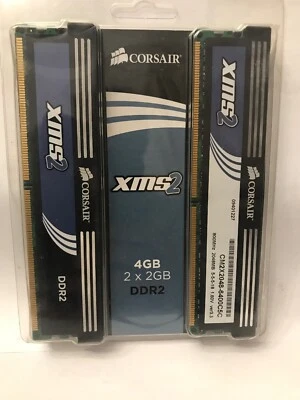 Corsair PC2-6400 2 GB DIMM 800 MHz DDR2 SDRAM Memory (Twin2x4096-6400C5C) - Image 1 of 2
